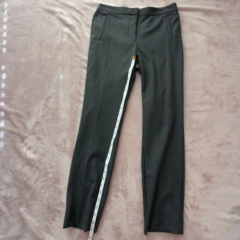 Zara Basic Collection Gray Straight Leg Dress Pan… - image 7